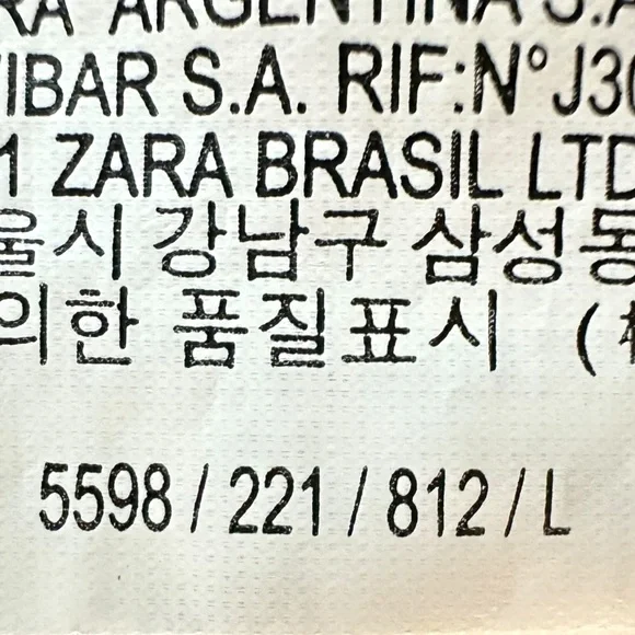 Zara Embroidered Swing Tunic Shirt Dress Size Large Grey Flannel Fall Shacket - Picture 14 of 15